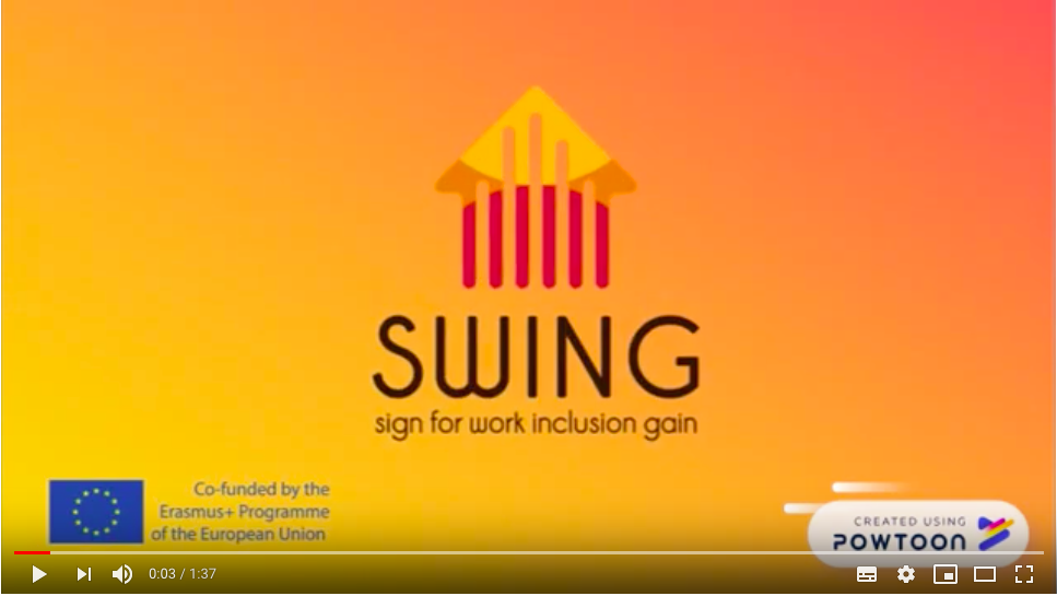 Disponibile da ora, il video promozionale di SWING!